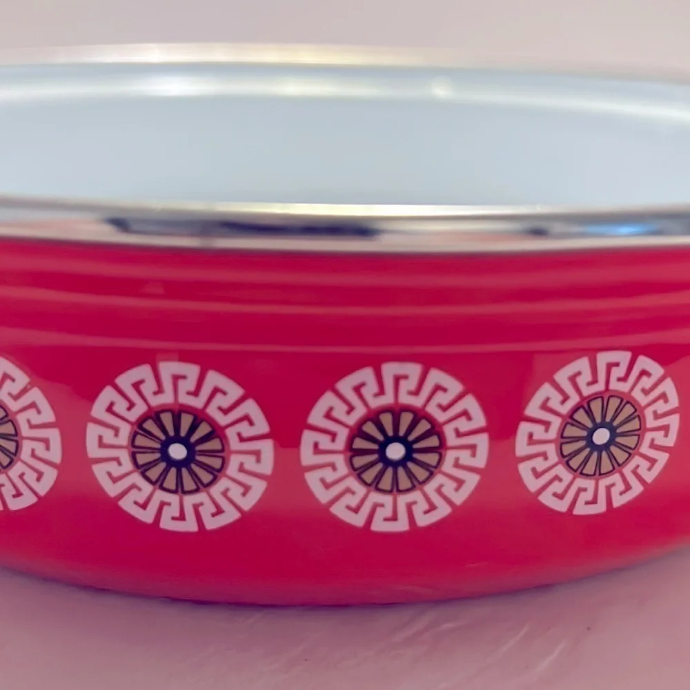 NOS Vintage Enamel 10” Fry Pan MCM
